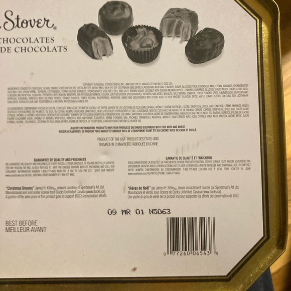 Ducks unlimited Russell stover chocolate tins - Picture 6 of 10